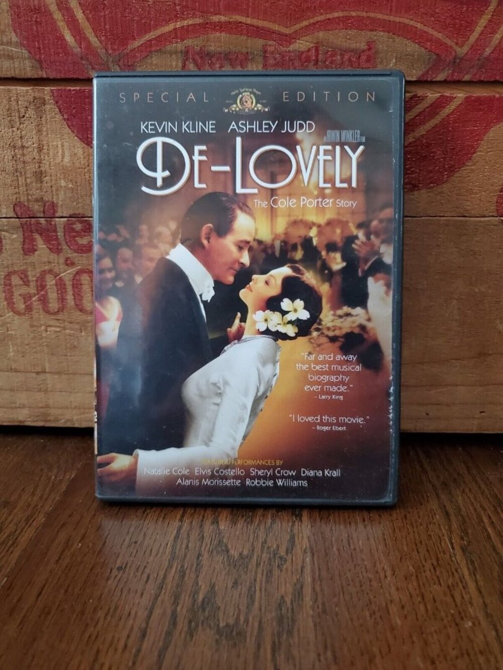 De-Lovely: The Cole Porter Story (Special Edition) - DVD - VERY GOOD Ashley Judd
